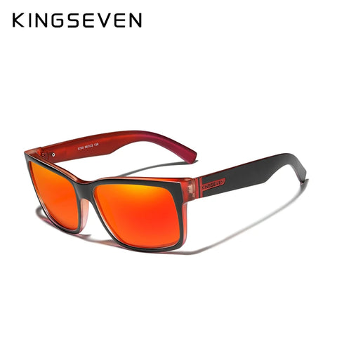 KINGSEVEN Polarized Sports Sunglasses for Men – UV400 Mirror Lens | Model 750