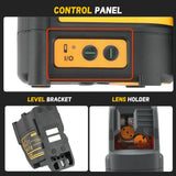 DEWALT DW088CG 30m Self-Leveling Green Cross Line Laser Level with Case – Horizontal & Vertical 2-Line