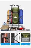 50L Waterproof Hiking Backpack – Large Travel Rucksack with Shoe Compartment