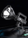 Ultra-Bright Waterproof LED Rechargeable Spotlight – USB Powered Searchlight for Camping, Fishing & Outdoor Survival