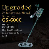 GS6000 Professional Underground Metal Detector – High-Sensitivity Pinpointer for Gold, Silver & Treasure Hunting
