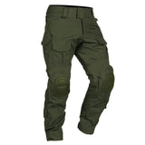 Men’s Tactical Combat Pants with Knee Pads – Camouflage Military-Grade Cargo Trousers for Hunting, Trekking & Outdoor Survival