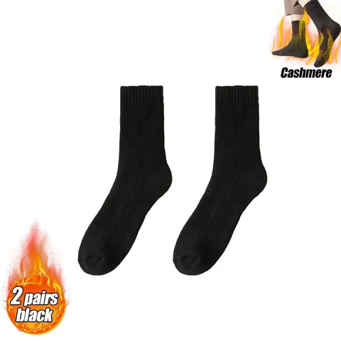 Winter Thermal Socks for Men & Women – Insulated Cold Weather Hiking Socks (Multiple Pairs Available)
