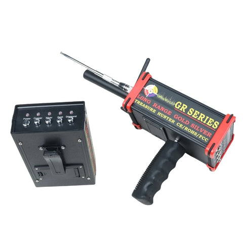 GR-2000 Long Range Metal Detector – Professional Gold, Silver, Copper & Diamond Scanner (Up to 1000m Range)