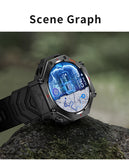 LIGE 2025 GPS Smartwatch for Men – Outdoor Sport Watch with AI Assistant, Compass, Altimeter, Barometer, and 3ATM Waterproof Protection