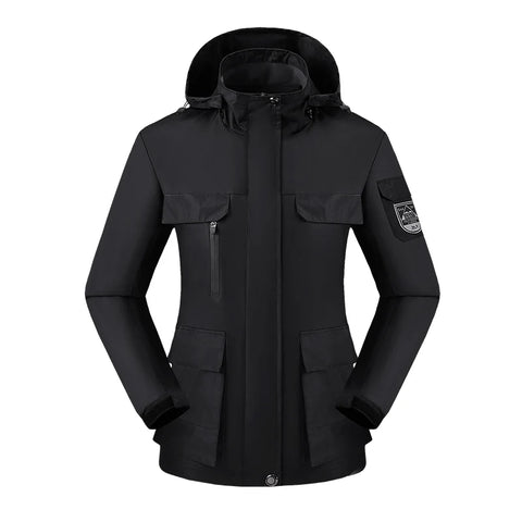 CHRLCK Women's Waterproof Hiking Jacket – Windproof, Quick-Dry Outdoor Shell with Custom Logo Option