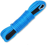 15M Synthetic Winch Rope – 10,000LBS Recovery Cable (5mm) for 4WD, ATV, SUV, Truck, Boat