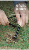 Bear Grylls Magnesium Fire Starter – Emergency Flint Rod & Firesteel Kit for Camping & Survival