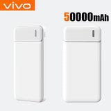 VIVO 120W 50000mAh Power Bank – Ultra High-Capacity Fast Charger with LED Display & Dual USB Output