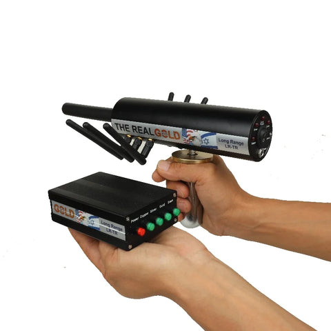 AKS 6-Antenna Long-Range Underground Detector – Detect Gold, Silver, Copper, Gems & Diamonds (Up to 800m Range / 12M Depth)