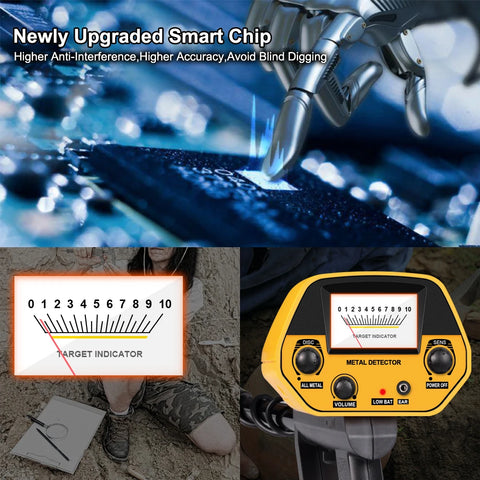 TIANXUN MD-5090 Professional Waterproof Metal Detector – LCD Display, Gold & Treasure Detection, Dual Mode (IP68 Rated)