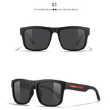 KDEAM Polarized Sunglasses – White Frame UV400 Protection