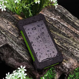200,000mAh Solar Power Bank – Heavy-Duty Outdoor Backup Charger with Dual USB, LED Flashlight & Compass