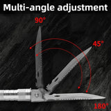 Multifunctional Folding Military Shovel – Survival Tool Set for Camping, Hiking & Outdoor Use