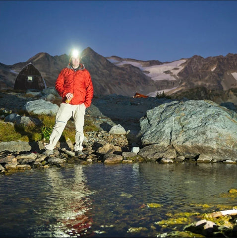 Ultra-Bright XHP360 LED Rechargeable Headlamp – 55,000,000 Lumens | 5000M Long-Range Beam | USB-C Powered