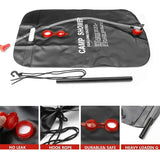 20L Portable Solar Camping Shower Bag – Foldable Outdoor Water Bag with Heating Function for Hiking, Travel, and Emergency Use