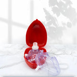 CPR Pocket Rescue Mask – Adult & Child First Aid Emergency Resuscitator with O2 Inlet