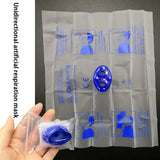 Disposable CPR Face Shield – Emergency Breathing Barrier Mask for First Aid & Training (1–10 Pack)