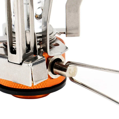 Portable Gas Camping Stove – Ultra-Light Aluminum Alloy Outdoor Cooker