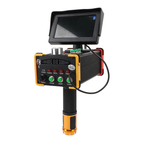 High-Accuracy Long-Range Underground Metal Detector – 15m Depth, 1000m Range – Gold, Copper, Silver & Gem Detection