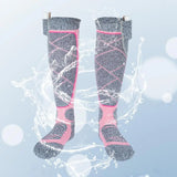 Rechargeable Heated Socks – Unisex Electric Thermal Socks with Remote Control & 3 Heat Settings (2200mAh Batteries Included)