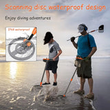 MD-1012 Kids Metal Detector – Lightweight Gold & Treasure Finder with LCD Display, Adjustable Height, and Audio Alerts