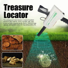 VBESTLIFE Long-Range Gold Detector with HD LCD Screen – High Accuracy Underground Metal Scanner for Gold, Silver, Copper (AC100–240V)