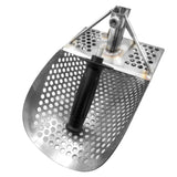 Stainless Steel Sand Scoop Shovel for Metal Detecting – SUS304 Beach & Underwater Sand Sifter