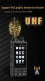 ANYSECU W6PLUS Android 10 4G LTE Network & Analog UHF Walkie Talkie | IP68 Waterproof, Zello & REAL-PTT Compatible
