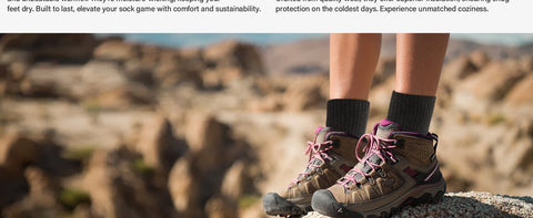 5 Pairs Men’s Merino Wool Hiking Socks – Warm, Moisture-Wicking Winter Crew Socks for Outdoor & Casual Wear (US Size 7–13)