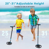 MD-1012 Kids Metal Detector – Lightweight Gold & Treasure Finder with LCD Display, Adjustable Height, and Audio Alerts