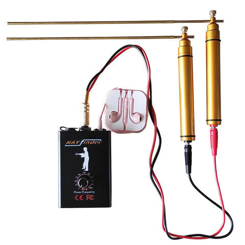 Ray Finder Long Range Gold & Diamond Detector – 1000m Range | 50m Depth | LED Display | Pro Mining Tool