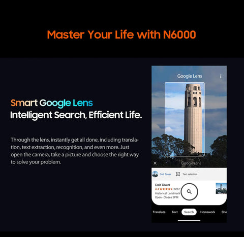 Blackview N6000 Rugged Waterproof Mini Smartphone | 4.3" Display, 256GB Storage, Android 13, 48MP Camera, NFC, Helio G99 Octa-Core