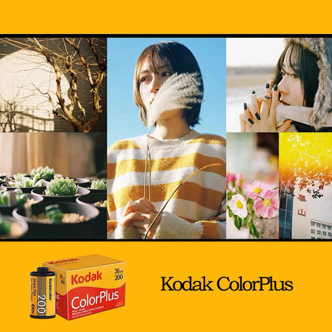 Original KODAK ColorPlus 200 35mm Film – 36 Exposures per Roll