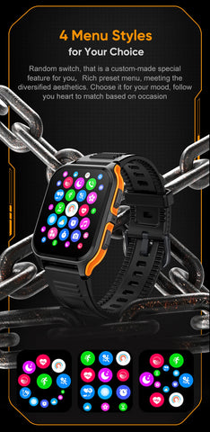 COLMI P73 Military Outdoor Smartwatch – 1.9" Display, Bluetooth Calling, 100+ Sport Modes, IP68 Waterproof