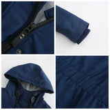 Women's Warm Hooded Parka – Thick Plush Mid-Length Winter Coat (S–5XL)