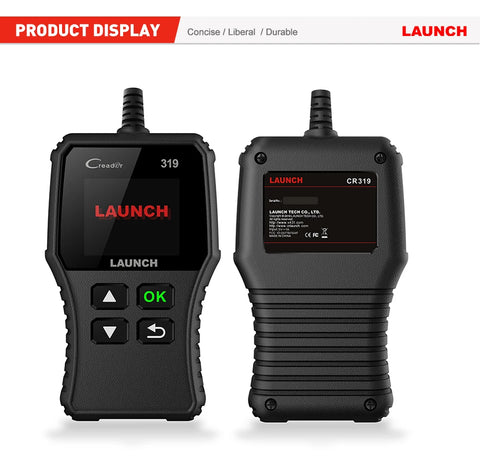 On-Board Diagnostic II Launch X431 CR319 OBDII Scanner – Professional Automotive Code Reader