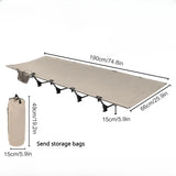 WESTTUNE Camping Cot – Portable Folding Bed for Outdoor Adventures