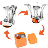 Portable Gas Camping Stove – Ultra-Light Aluminum Alloy Outdoor Cooker