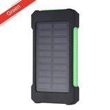 200,000mAh Solar Power Bank – Heavy-Duty Outdoor Backup Charger with Dual USB, LED Flashlight & Compass