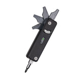 ROXON S504G Mini Folding Multi-Tool Knife with Scissors – Interchangeable, Locking Blade for Outdoor & Camping