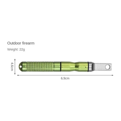 Waterproof Outdoor Survival Lighter – Portable Metal Fire Starter for Camping & Adventure