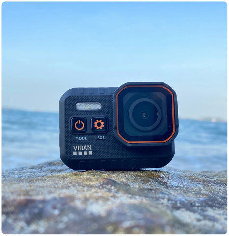 4K60FPS Waterproof Action Camera with Remote Control – Wide-Angle Sport Cam for Outdoor Adventures, Diving & Cycling