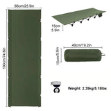 WESTTUNE Camping Cot – Portable Folding Bed for Outdoor Adventures