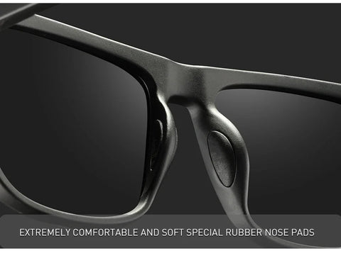 KDEAM Polarized Sunglasses – White Frame UV400 Protection