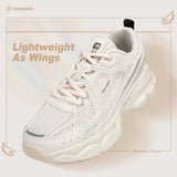 Baasploa Women's Lightweight Mesh Running Shoes – Breathable Outdoor Jogging Sneakers with Anti-Slip Sole