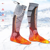 Rechargeable Heated Socks – Unisex Electric Thermal Socks with Remote Control & 3 Heat Settings (2200mAh Batteries Included)