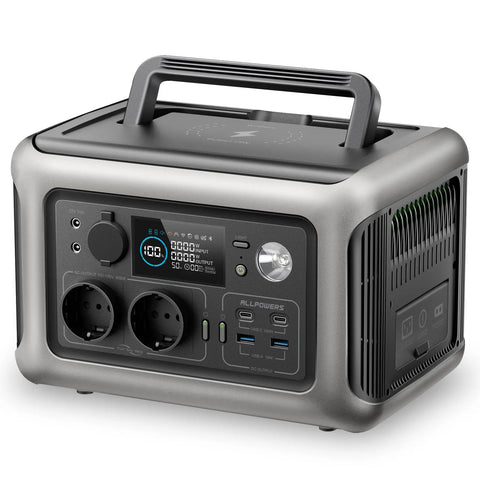 ALLPOWERS R600 Portable Power Station with Optional Solar Panels