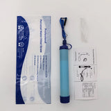 Outdoor Personal Water Filter Straw – Lightweight Emergency Water Purifier for Camping, Hiking & Survival