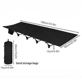WESTTUNE Camping Cot – Portable Folding Bed for Outdoor Adventures